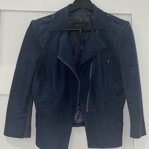 BCBG suede blazer